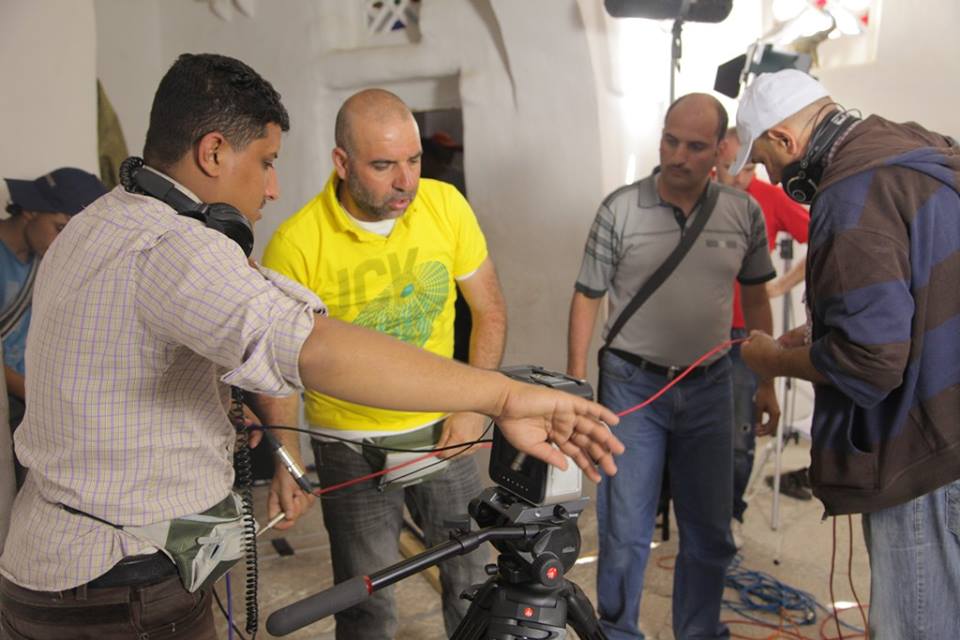 مسلسل طريق المدينة اقوى مسلسل درامي يمني سوري من مسلسلات رمضان 2014 3 كواليس مسلسل طريق المدينة