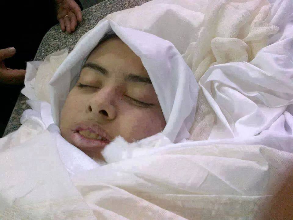 صور الشهيدة هبة جمال واخر ماكتبتة على صفحتها في الفيس بوك 2 صور الشهيدة هبة جمال