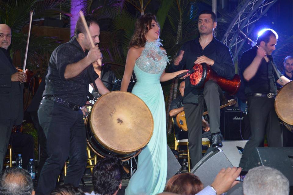 صور نجوى كرم 2014 في حفل نجوى كرم في مغدوشة 9 صور نجوى كرم 2014