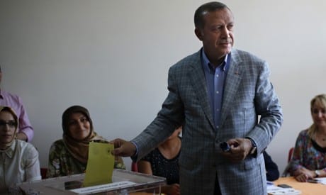 النتائج الأولية : أردوغان للفوز بالرئاسة التركية في انتخابات الجولة الأولى النتائج الأولية : أردوغان للفوز بالرئاسة التركية في انتخابات الجولة الأولى