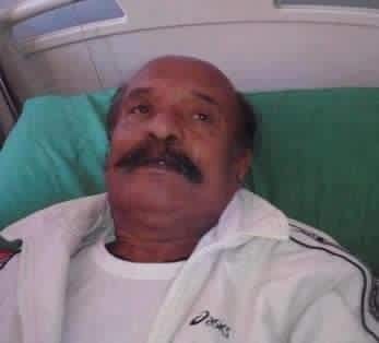 وفاة الفنان محمد علي قاسم بعد معاناة لاكثر من 3 اعوام 1 صوره على فراش المرض