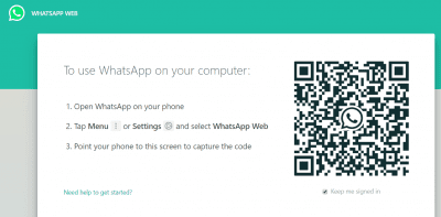 طريقة واتس ويب الدخول على التطبيق من جهاز الكمبيوتر لابتوب whatsapp web 1 تطبيق واتساب ويب وثغرة خطيرة تم إصلاحها من قبل واتس اب ويب