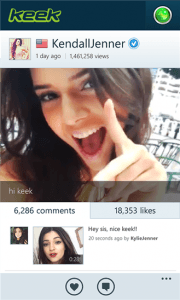 برنامج كييك على ويندوز 8 على اجهزة الاندرويد واللابتوب 1 برنامج كيك keek