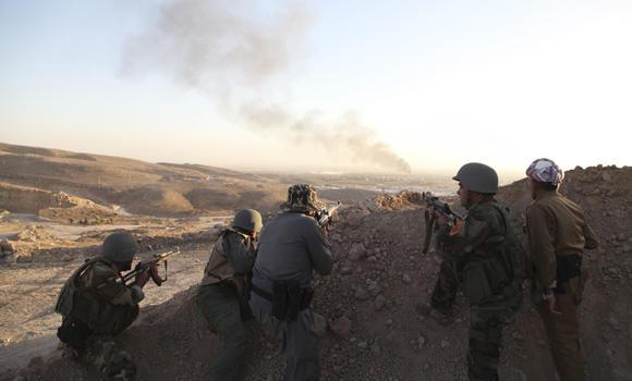 اخبار العراق : حث الاتحاد الأوروبي للانضمام إلى الولايات المتحدة في تسليح الأكراد ضد الدولة الإسلامية