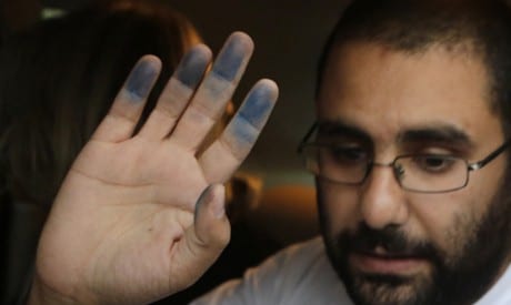 الحكم الناشط المصري علاء عبد الفتاح بسبب اهانة الداخلية 1 الحكم الناشط المصري علاء عبد الفتاح بسبب اهانة الداخلية - الصفحة العربية