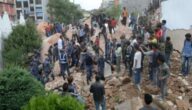 كارثة الهند :  انهيار برج دارهرا التاريخي في كاتماندو