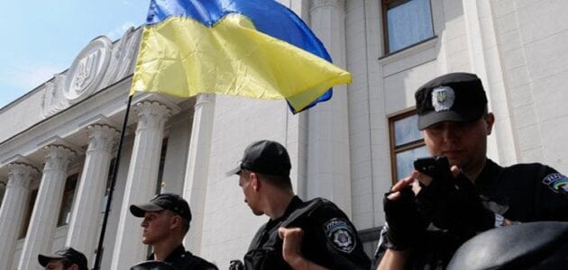 متظاهرون يطالبون الحكومة الأوكرانية بخفض تعرفة الغاز في البلاد