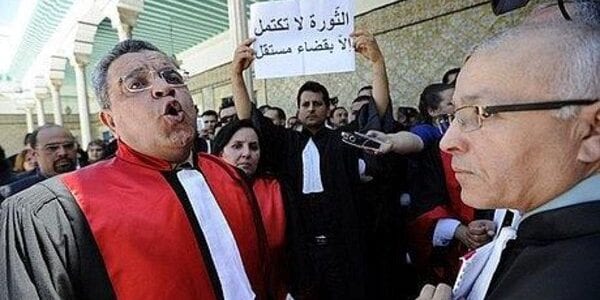 الدخول في إضراب وتعليق العمل بكافة المحاكم التونسية الدخول في إضراب وتعليق العمل بكافة المحاكم التونسية