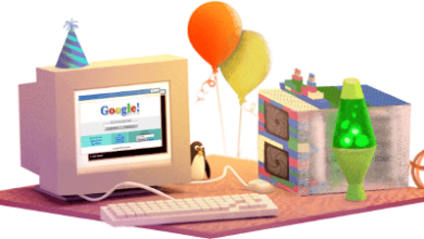 خربشة Google قوقل تحتفل بعيد ميلادها 27 سبتمبر 2015 google-ne-zaman الذكرى 17 9