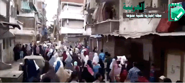 مظاهرة ضد السيسي "إردة لا تقهر وثورة لا تنهزم" من أخبار مصر 24-10-2015 1 المطالبة بعزل السيسي من الرئاسة