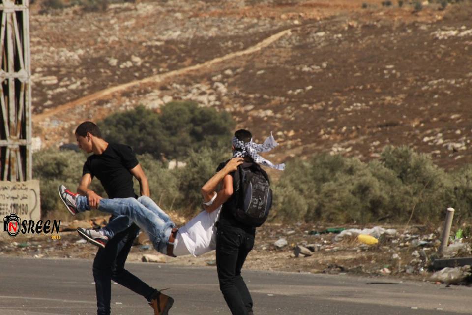 أخر المواجهات في حاجز حوارة – نابلس فلسطين أخبار فلسطين 12-10-2015