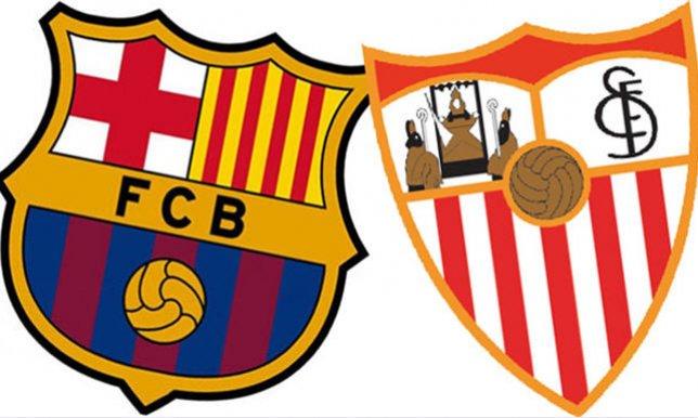 إمتحان جديد في مباراة برشلونة واشبيلية 3-10-2015 موعد 1