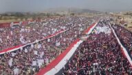 صور قناة المسيرة, قناة الساحات , قناة اليمن تبث وكلمة صالح الصماد في ذكرى عام لـ عاصفة الحزم