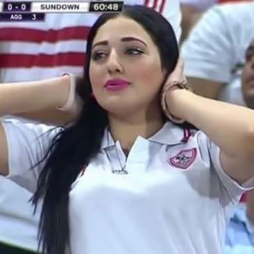 صور دنيا الحلو قبل وبعد عرضها في مباراة الزمالك حسناء الزمالك, "صور بنات 2017" اجمل صور بنات حسناء الزمالك دنيا الحلو في المباراة