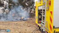 11 حريقاً بسبب البالونات الحارقة في كيبوتس بئيري