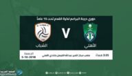 نتيجة أهداف مباراة الأهلي ضد الفيصلي في الدوري السعودي 2018