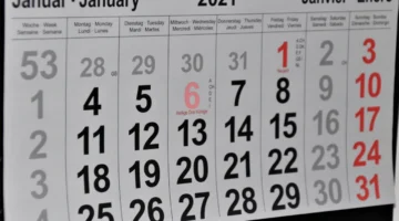 Months of the Gregorian and Hijri Calendars