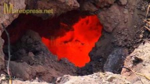 جبل بركاني في الحديدة جبل بركاني في الحديدة