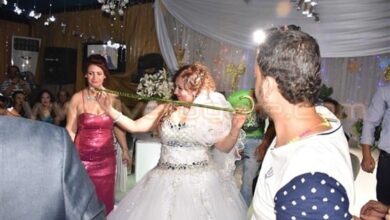 صور حفل زفاف الفنان زواج سعيد طرابيك والفنانة سارة طارق فيديو